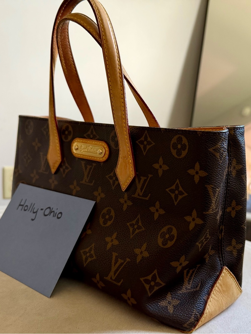 🤎 Louis Vuitton Monogram Wilshire PM Tote 🤎 - Picture 4 of 15